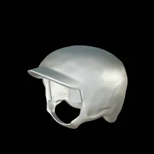Face Wearing Helmet 3D Printable Model