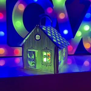 Candy pumpkin house