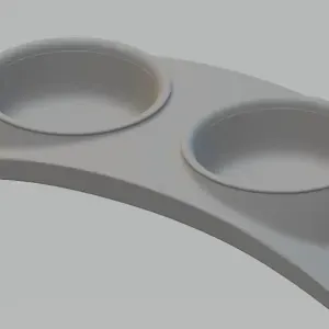 Подставка с мисками для корма