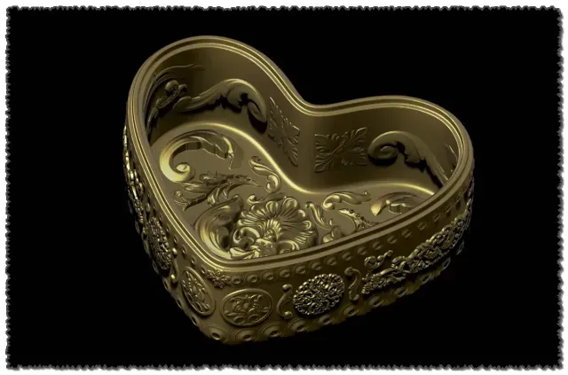 Valentines day Ornamental Heart Box — Фото 6 из 9