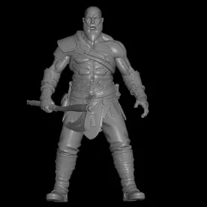 Kratos1 Stl Model