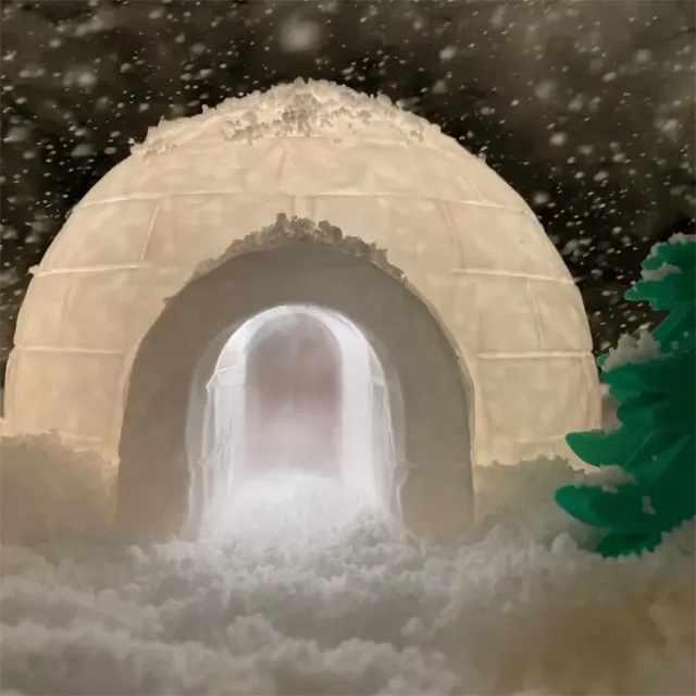 Igloo Night Light - Semi-Low Poly — Image 4 of 9