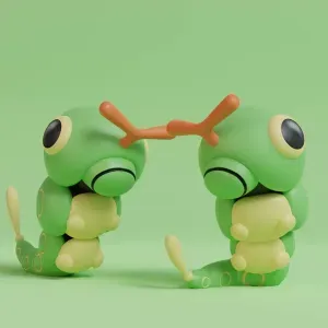 Pokemon - Caterpie with 2 poses