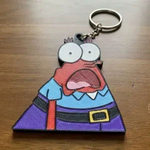 Keychain - Mr. Krabs - SpongeBob - stl/3mf