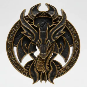 Dragon medallion