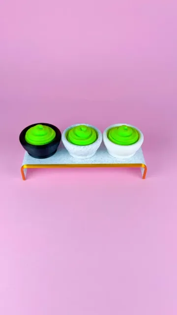 Clicker Wasabi, Clicky Keychain NoStress Toy — Image 6 of 8