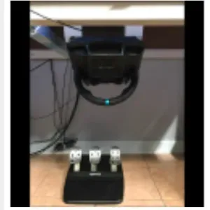 Under desk mount for logitech racing wheel