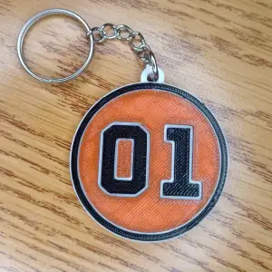 DUKES OF HAZZARD 01 - KEYCHAIN