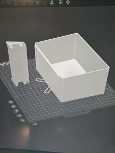 Creality Hi and Sparkx i7 Shelf-Edge Hanging Purge Bucket