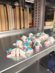 Flexi Unicorn + Keychain