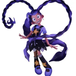 Lily Lovebraids STL – Poppy Playtime Horror Doll Statue – 3D