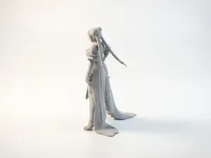 Chun Li Figurine Gaming Character 3D Printable