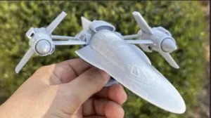 Nice flying airplane