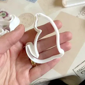 Sitting Cat cookie cutter, cookie cutter, cat, animal, tool