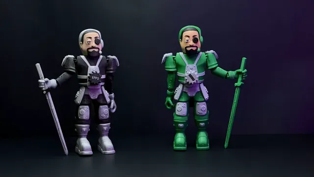 Flexi Galaxy Cyber Knight — Image 9 of 9