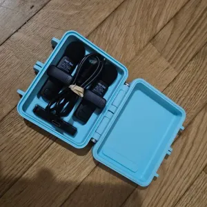 Smartphone Clip Microphone Rugged Box