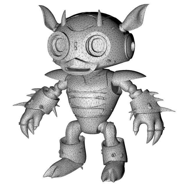 Fantasy Toy Character Collection Kitbash High-Poly 3D Model — Фото 2 из 9