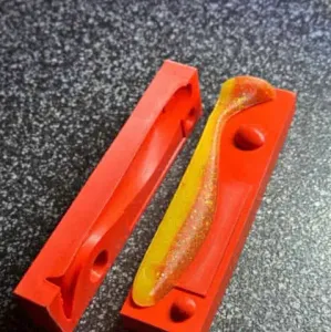 Pour swim bait mold