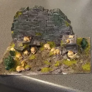Warhammer Necros Mauerstück