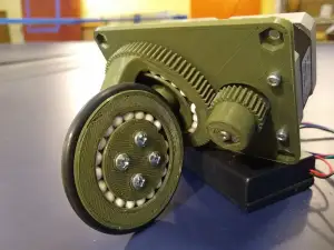 Swerve Drive for NEMA 17 Motors