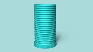 Vase 21 with Plate - Simple Plant Pot - Home Decor