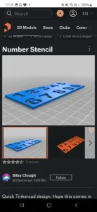 Number stensil1