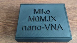 Storage box for VNA, calibration connectors and cables