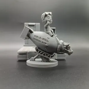 Nuck-A-Bull Fallout Diorama