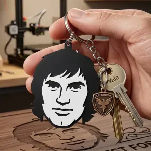 LLavero de Leyendas del Futbol - George Best