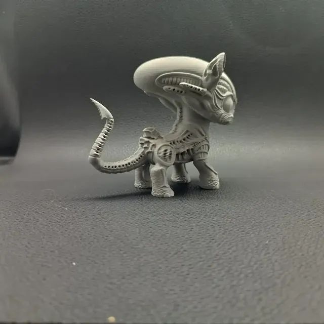 Xeno Pony Chibi - MLP - Cute Pony Xenomorph Toy — Image 3 of 4
