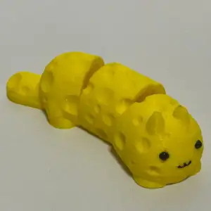 Cheese Cat! Articulated Print in Place!