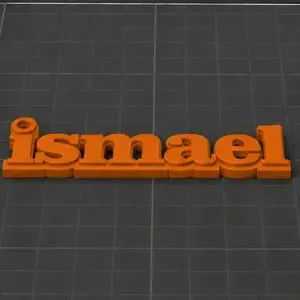 llavero nombre ismael