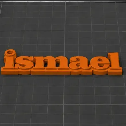 llavero nombre ismael