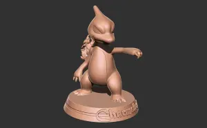 Pokemon - charmeleon 3D print model