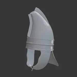 Ancient Greek Corinthian-Style Helmet – High-Detail 3D Print