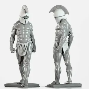 Spartan Warrior Sculpture