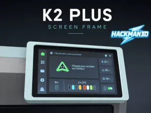 Creality K2 Plus Screen Frame | Display Bezel