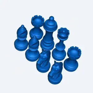 Chess set full size