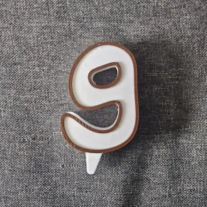 Numéro 9 pour gâteau 🎂
