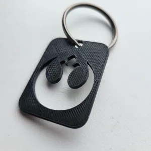 Star Wars Rebel Alliance Logo Keychain