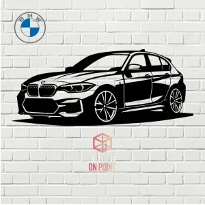 BMW SERIE 1 - 2D WALL ART #2