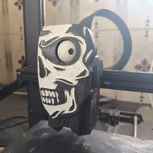"SKULL Nozzle Head Cap-Creality Ender3 V3 KE"