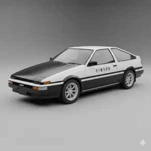 Toyota Sprinter Trueno / Corolla Levin AE86.