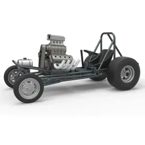 Vintage Front engine dragster Base Scale 1:25