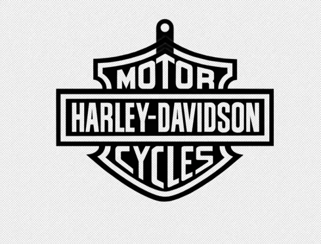 Harley-Davidson Logo Keychain – Single Color — Фото 3 из 5