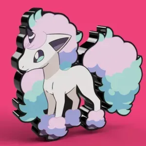 Galarian Ponyta Lightbox