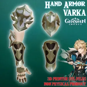 Varka Cosplay Hand Armor Outfit Genshin Impact