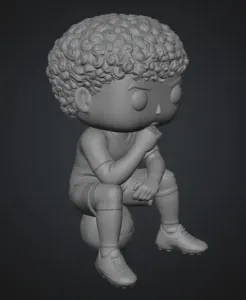 Lamine Yamal - FC Barcelona Fan Art Figure