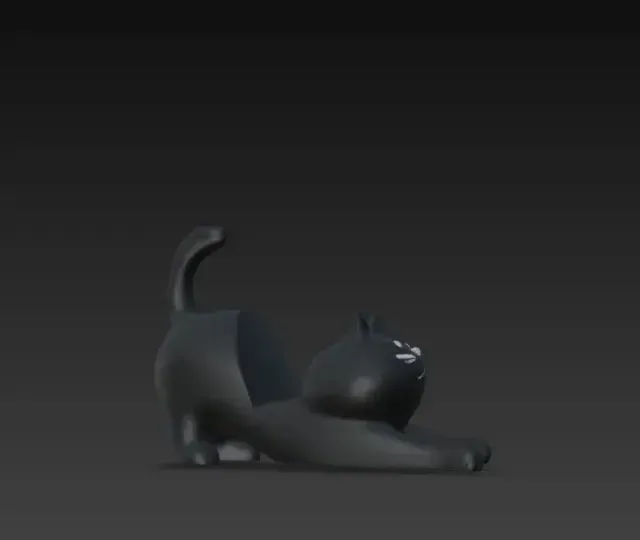 Soporte básico para celular de gato — Image 3 of 4