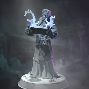 Halfling Snow Cleric - Darius Burrows